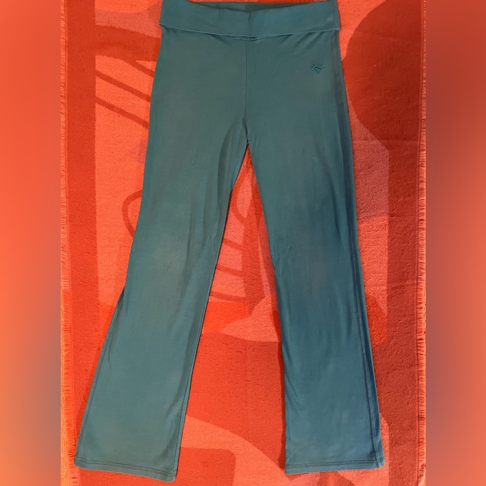Justice Teal buttery soft Girl’s Yoga pants, 12